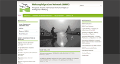 Desktop Screenshot of mekongmigration.org